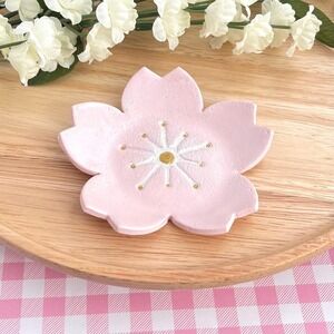 Sakura Cherry Blossom Floral Jewelry Dish